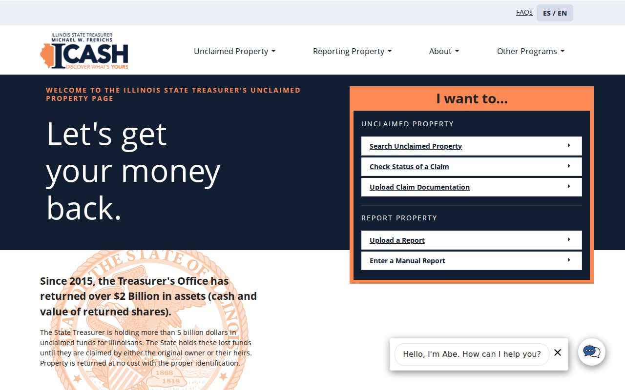 I-Cash name search for Grayslake resident lookup research